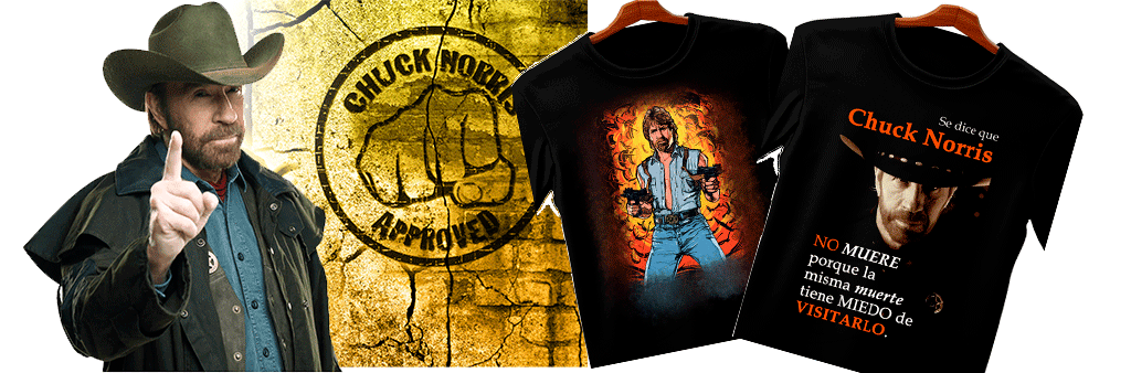 Playeras Chuck Norris